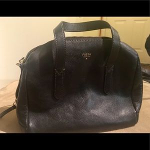 Black fossil bag